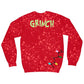 MERRY GRINCHMAS FESTIVE SWEATSHIRT - RED