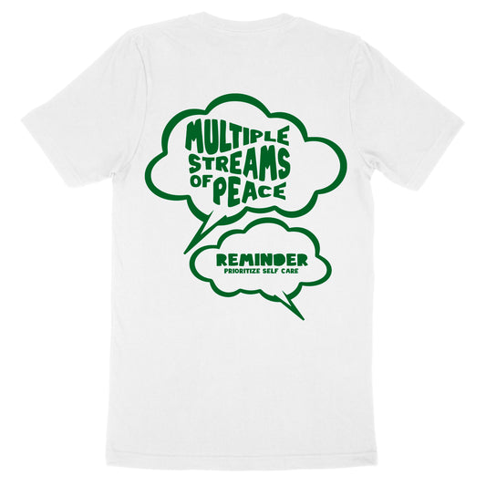 MULTIPLE STREAMS OF PEACE TEE